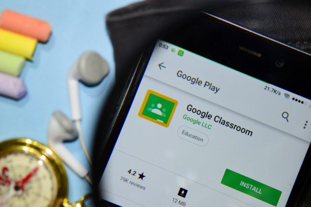 Usługa Google Classroom - aplikacja, smartfon, pobierz