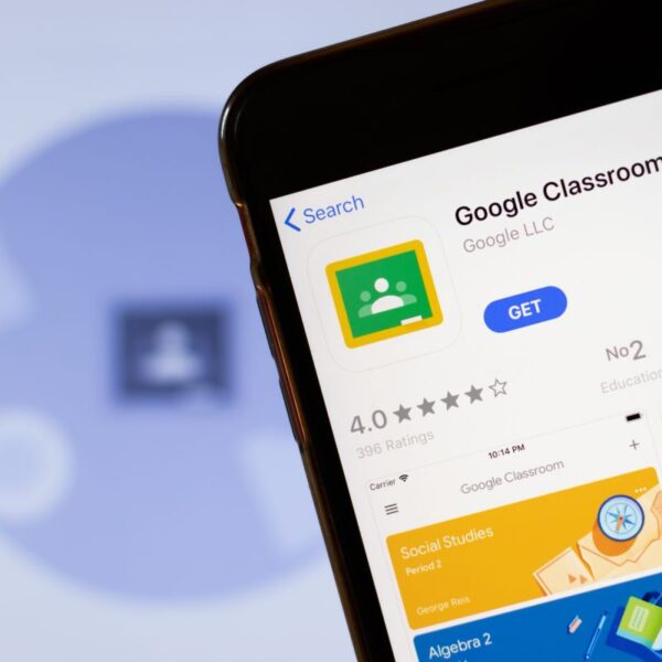 Google Classroom aplikacja na telefon