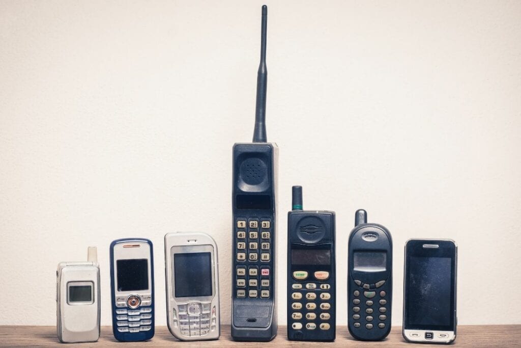 historia telefonu komórkowego