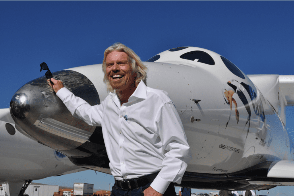 Virgin Galactic - założyciel Richard Branson