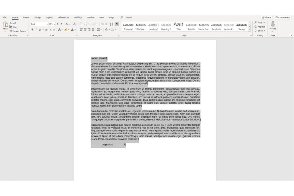 how to delete an empty page in word
