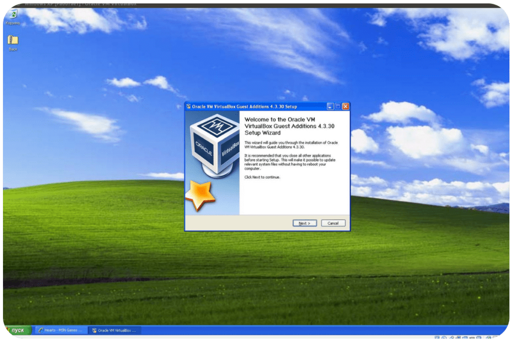 Virtualbox Windows Xp