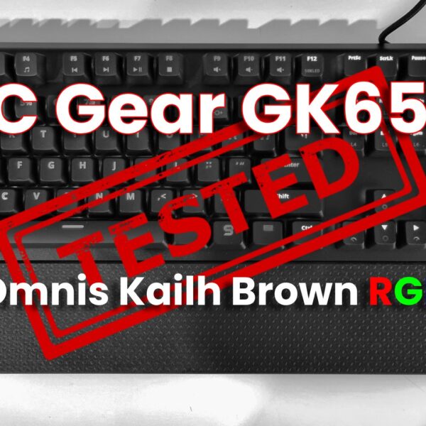 SPC Gear GK650K Omnis Kailh Brown RGB