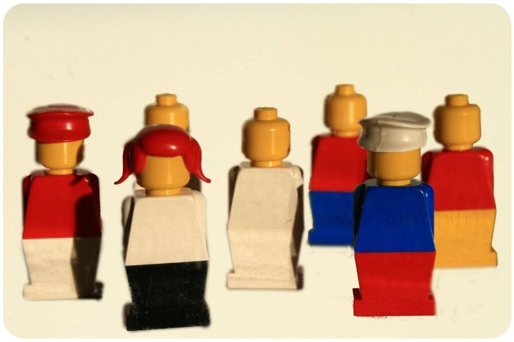 historia lego: ludzik LEGO