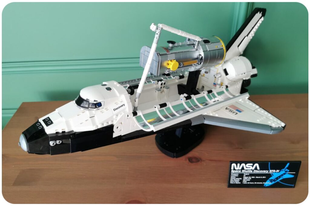 LEGO NASA prom i teleskop
