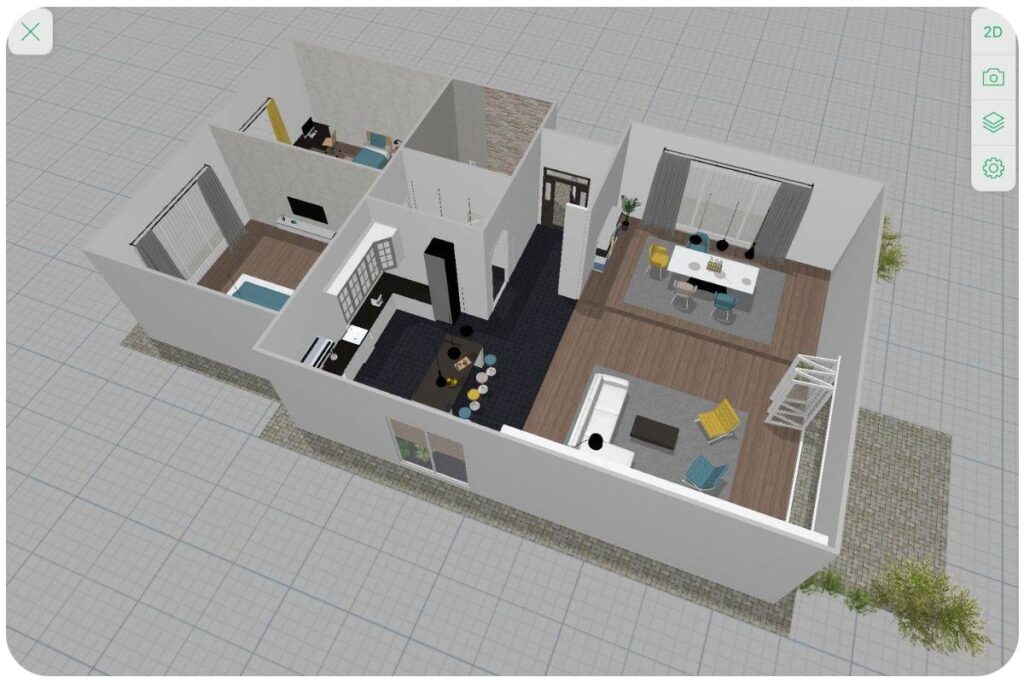Planner 5D interior design software