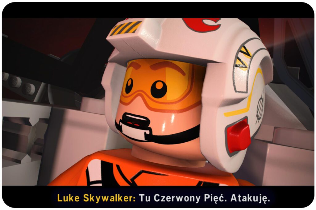 LEGO Luke Skywalker w kokpicie