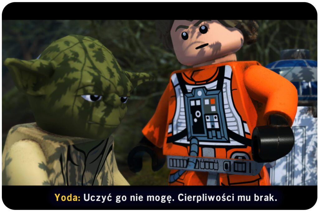LEGO Yoda i Luke Skywalker