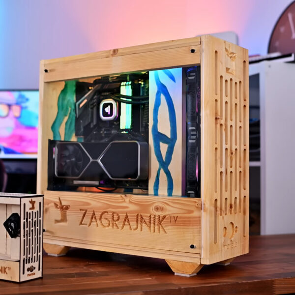 drewniany komputer moreletv