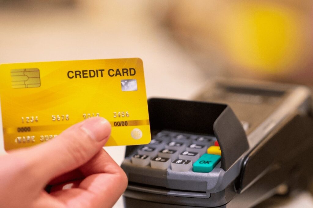 faktoring z terminalem, karta kredytowa
