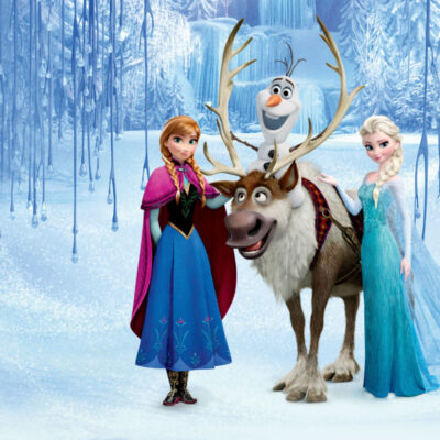 Postacie z bajki Kraina Lodu