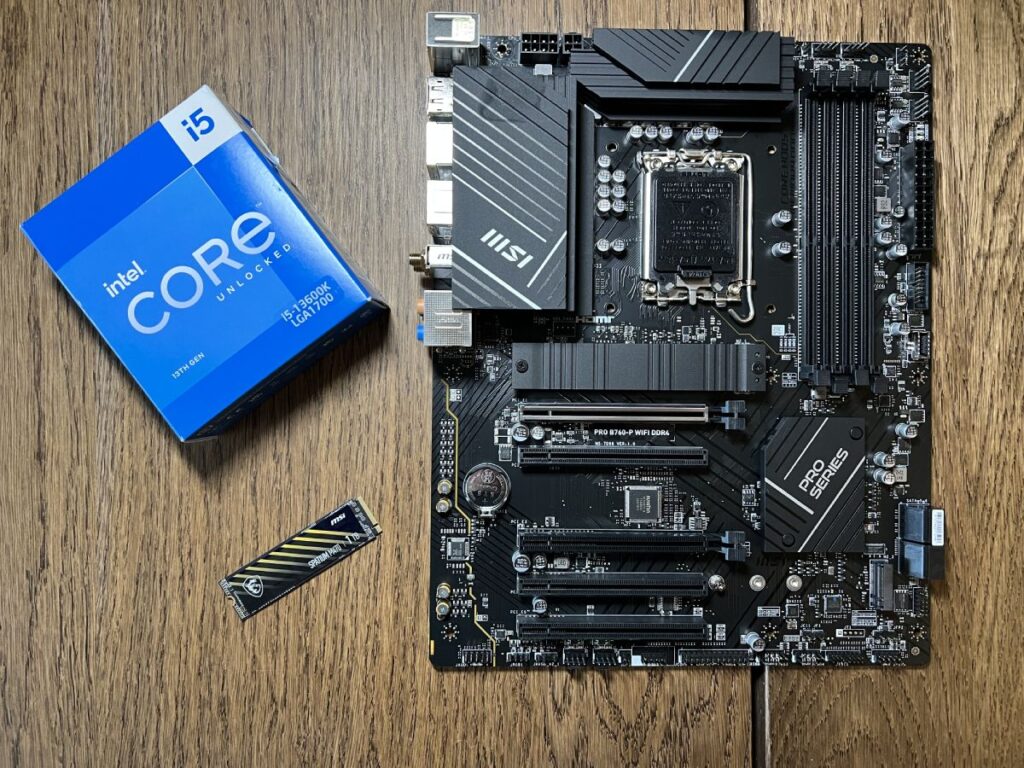 Intel Core i5-13600K płyta główna msi