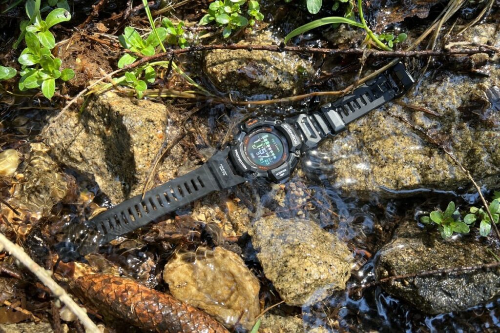 G-Shock GBD-H2000 w strumieniu wody