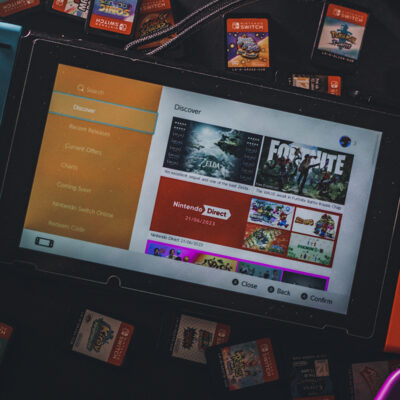 konsola nintendo switch z grami