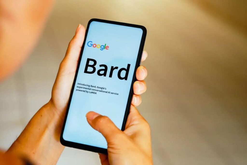 Google Bard - telefon
