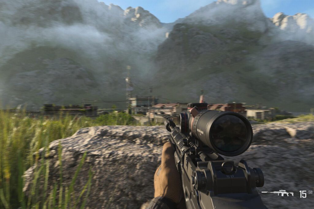 screenshot z modern warfare 3