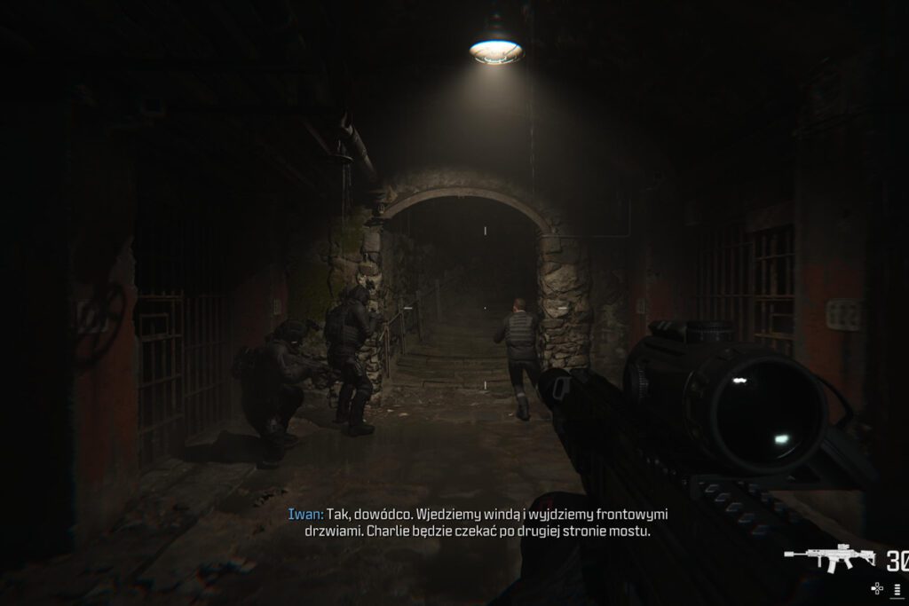 screenshot z rozgrywki nowego call of duty