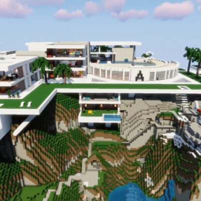 jak zbudować dom willę w grze minecraft