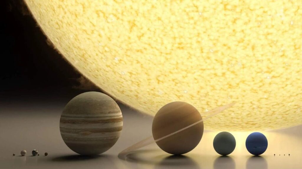 Słońce i planety