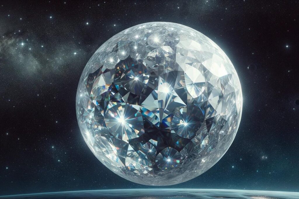 ciekawostki o kosmosie - planeta z diamentu