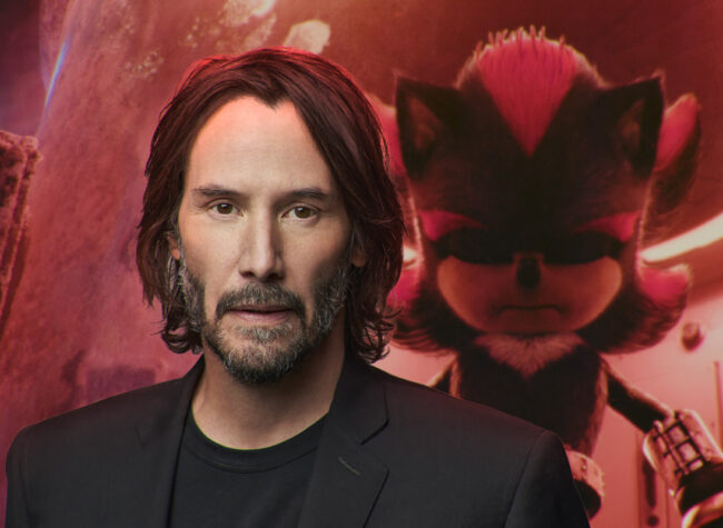 keanu reeves jako shadow the hedgehog