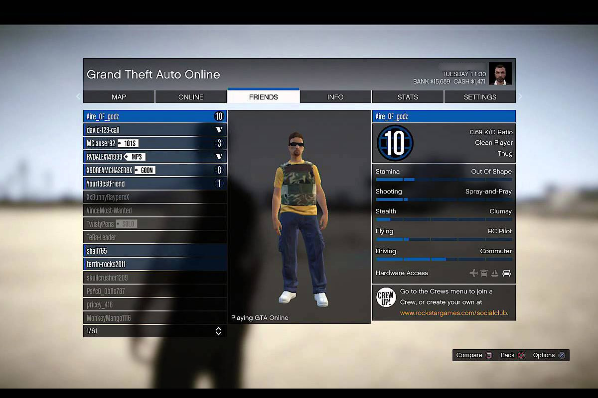Jak dodać znajomego w GTA 5 Online?