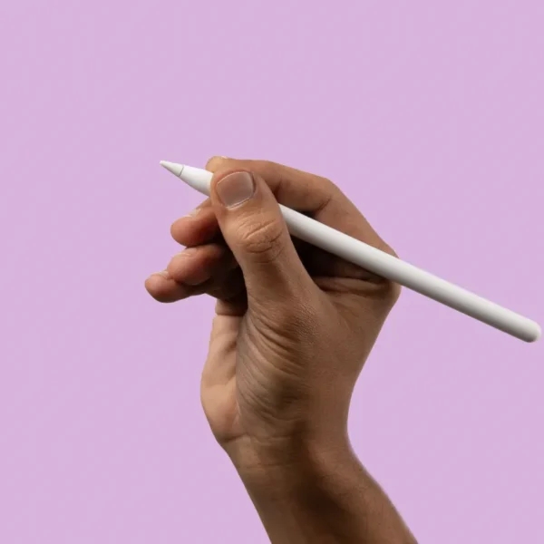 pen w dłoni grafika komputerowego