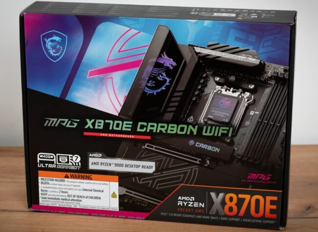 MSI MPG X870E Carbon