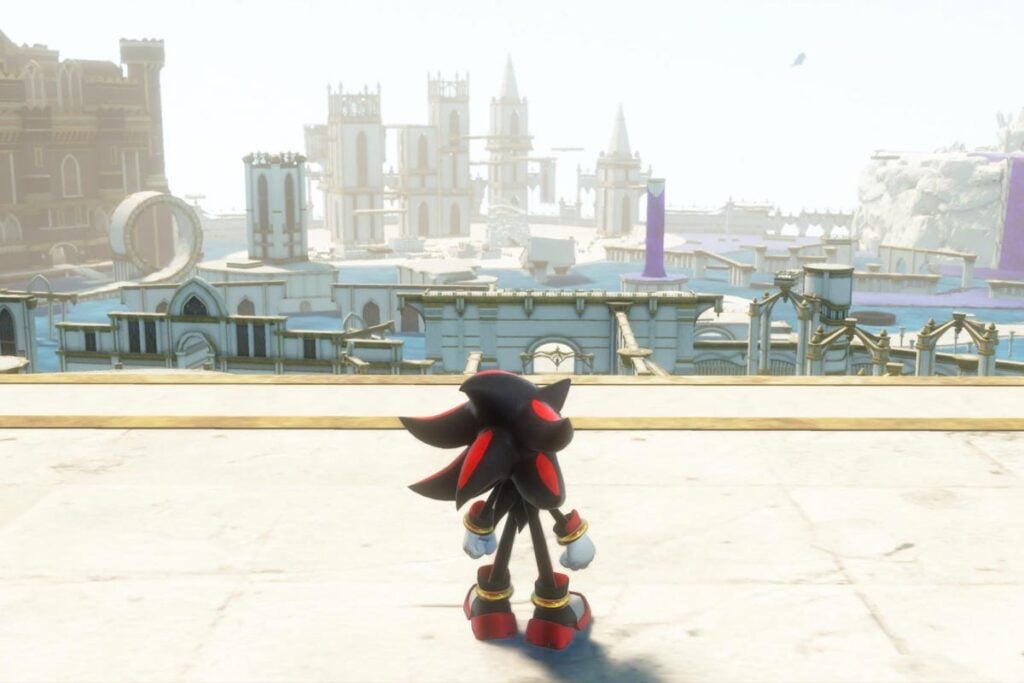 screenshot z gry sonic x shadowgenerations