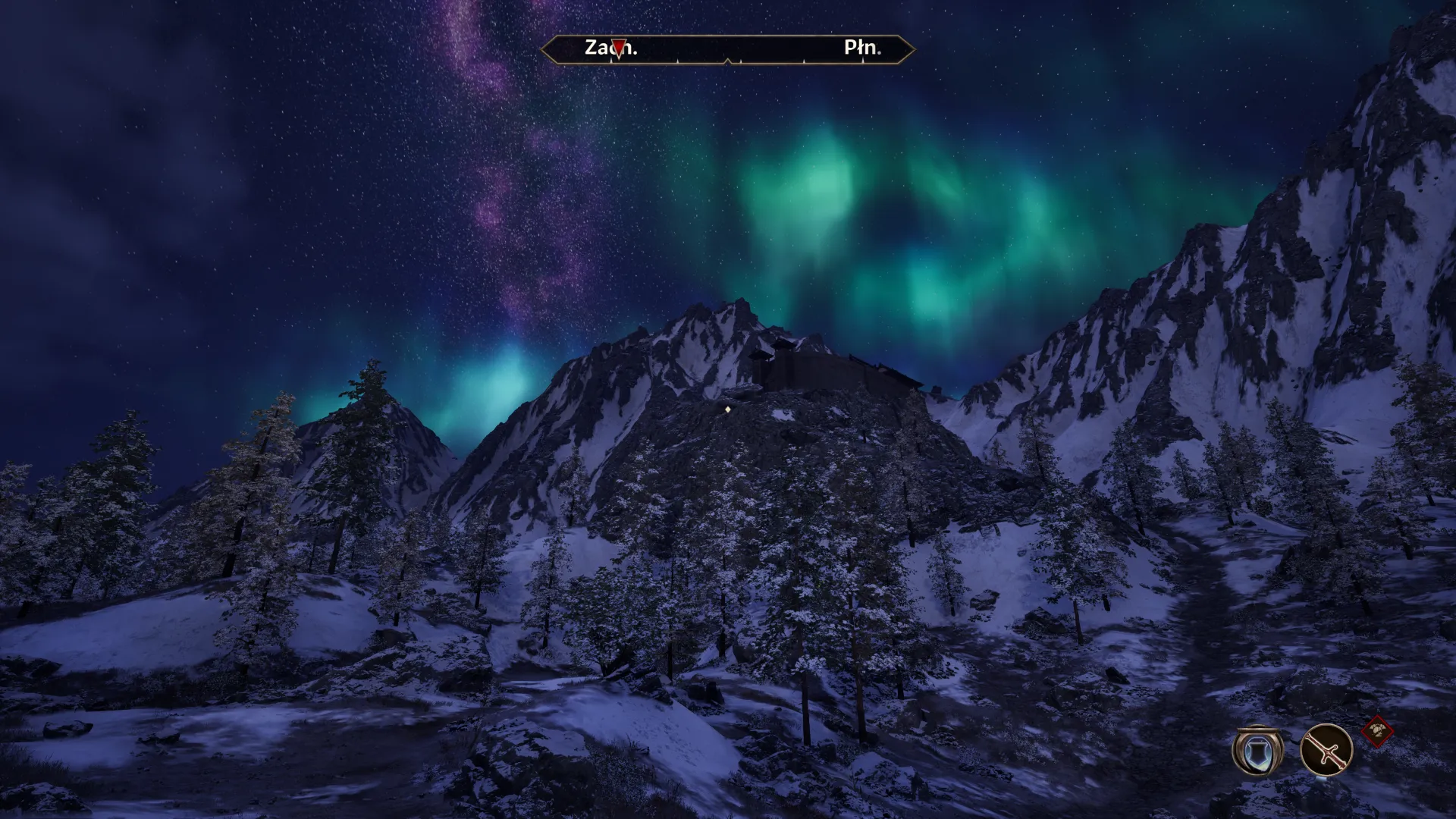 góry i zorze w oblivion